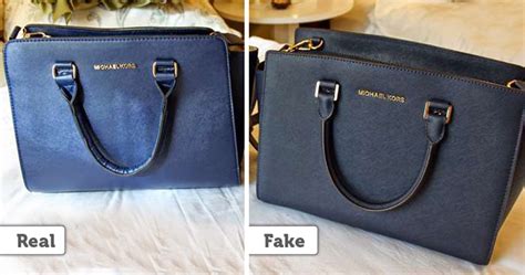 fake and original michael kors|real michael kors bag inside.